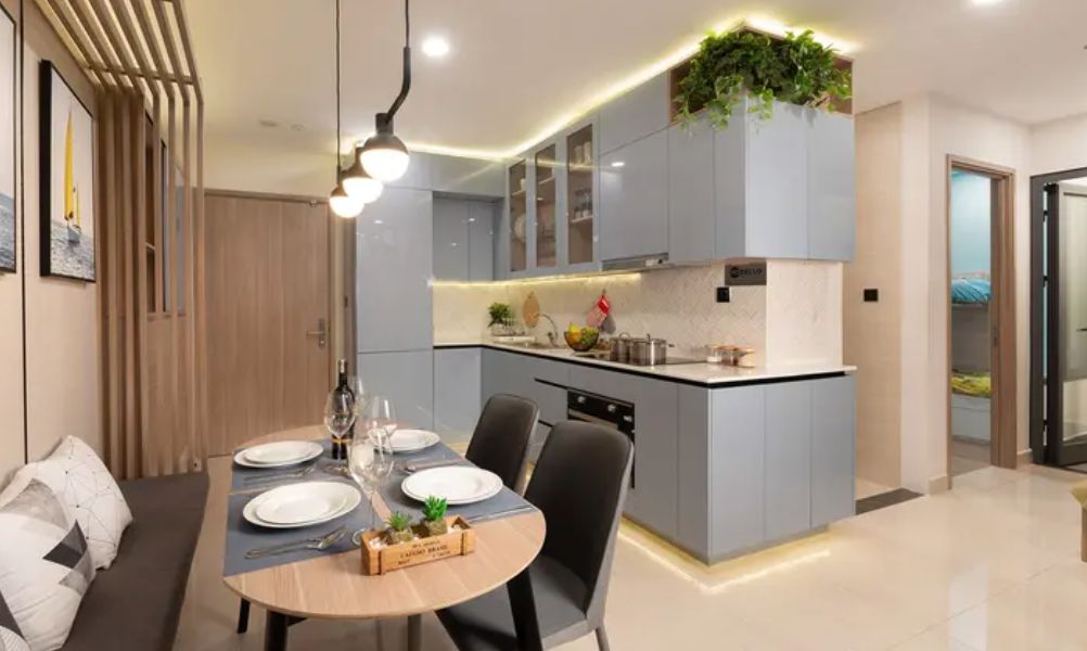 Cho thuê căn hộ 2 phòng ngủ Noble Crystal Long Biên, bàn giao nội thất CĐT, giá tốt